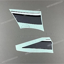 Side cowling decals set, left side