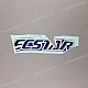 Suzuki GSX-R1000 Emblema Carenado Lateral GSX-R Izquierdo OEM 6869517K30BRN Pieza Original