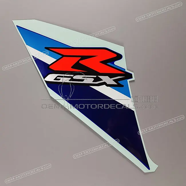 Suzuki GSXR1000 Quilla SUZUKI Emblema Izquierdo Original 6869521H10DZJ