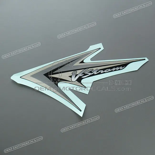 Suzuki DL650 VSTROM Side Cowl Graphic Left Side OEM 6869527G21HNA