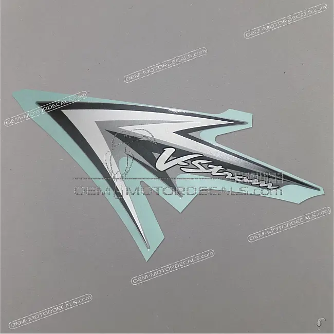 Suzuki DL650 V-Strom Seitenverkleidung Aufkleber links OEM 6869527G21HNB