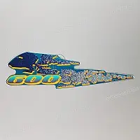 SUZUKI Seitenverkleidung Aufkleber, Linke Seite 68695-43C00-D5K