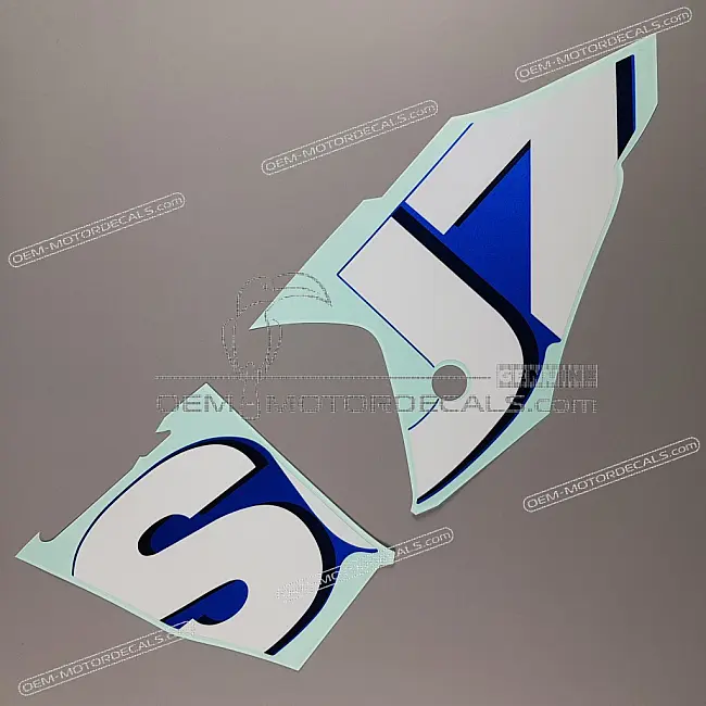 Suzuki GSXR1000 Zijkuip sticker achterzijde links OEM 6869547H40A41