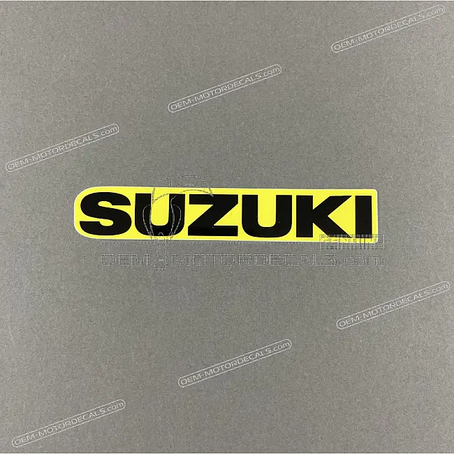 Suzuki RM85 Vorderradabdeckung SUZUKI Emblem OEM 6872109A00GY8