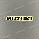 Suzuki RM85 Front Fender SUZUKI Emblem OEM 6872109A00GY8