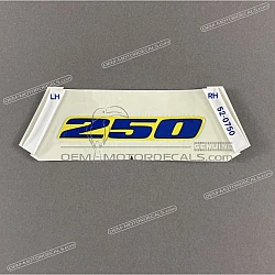 Rear fender mark
