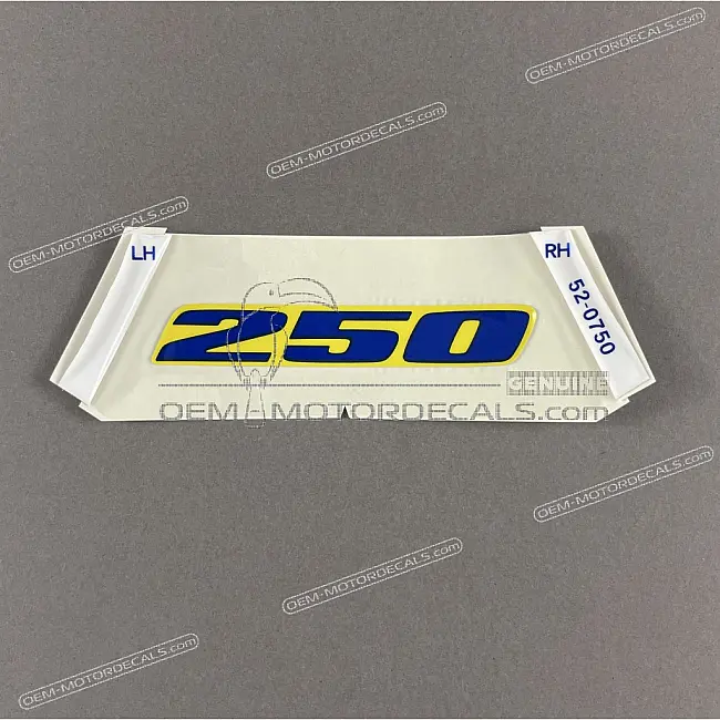 Suzuki RM-Z250 Adesivo parafango posteriore OEM K560520750