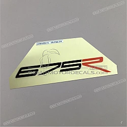 Side cowling decal