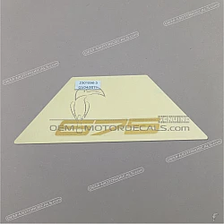 Zijpaneel sticker