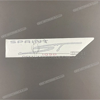 Side cowling decal, left side