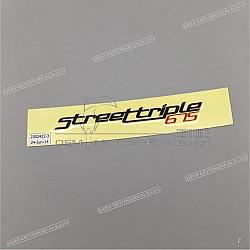 Adesivo posteriore coda carena