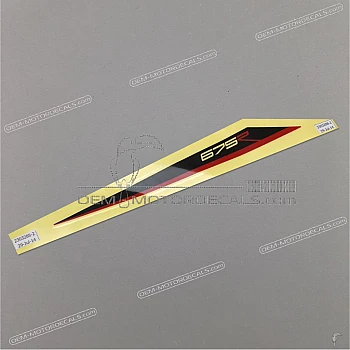 Tail cowl decal, right side