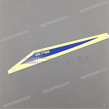 Tail cowl decal, left side