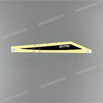 Tail cowl decal, right side