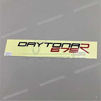 Side cowling decal