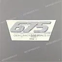Kontpaneel sticker