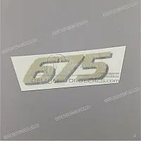 TRIUMPH Adesivo posteriore coda carena T2307612