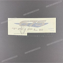 Side cowling decal, right side