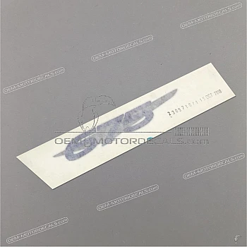 Tail cowl decal, left side