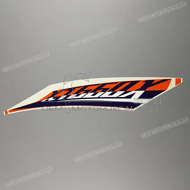 Yamaha XT660X Scoop Luft Seitenverkleidung Aufkleber linke Seite OEM 10S2137C2900