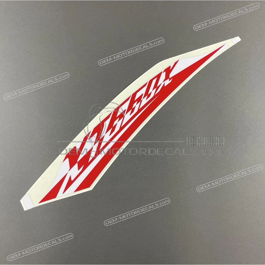 Yamaha XT660X Luchtinlaatsticker Rechterkant OEM 10S2137D5000