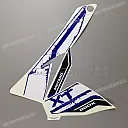 Air scoop graphic set, left side
