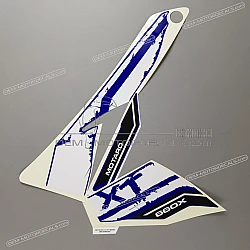 Side cowling decals set, left side