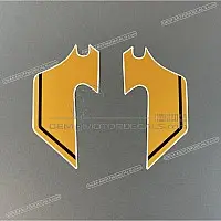 YAMAHA Bovenkuip stickers, set 11D-F8390-20-00