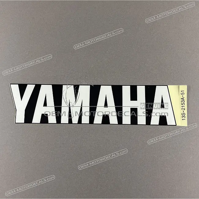 Yamaha YZF-R6 Bugspoiler Aufkleber links OEM 13S2153A5100