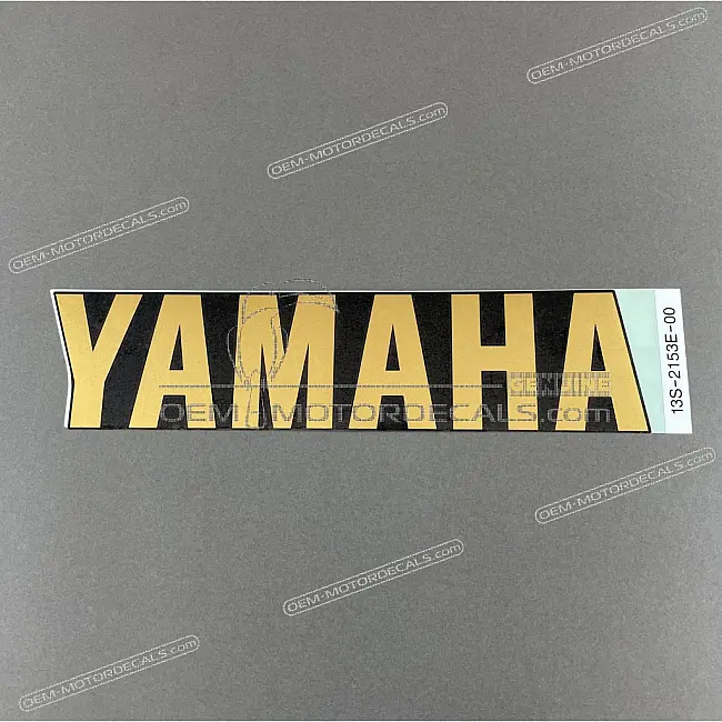 Yamaha YZF-R6 Adesivo Puntale Sinistro Originale 13S2153E0000 Grafica Fabbrica