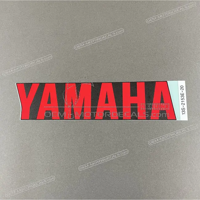 Yamaha YZF-R6 Aufkleber für untere Verkleidung OEM 13S-2153E-20-00
