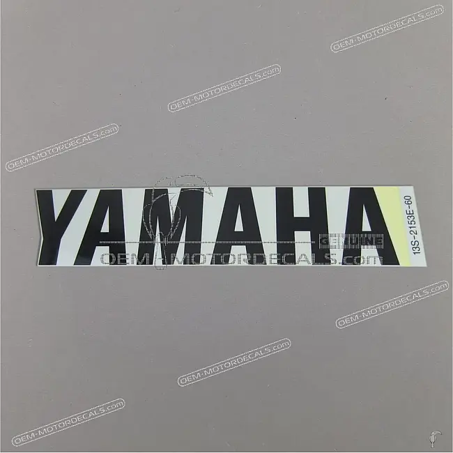 Yamaha YZF-R6 Carena Inferiore Emblema YAMAHA OEM 13S-2153E-61-00