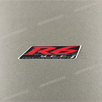 Emblema YCCI cupolino anteriore R6, lato sinistro