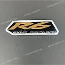 Autocollant carénage milieu R6, côté gauche