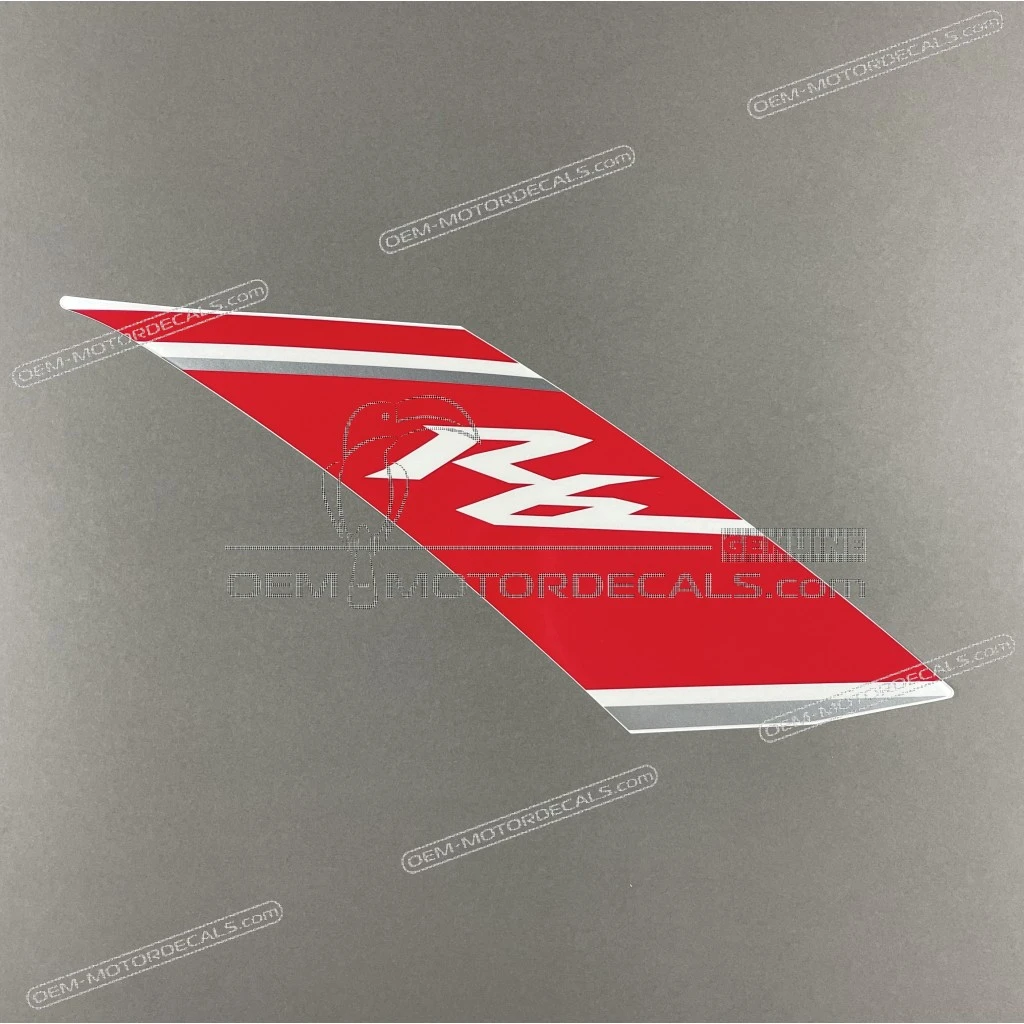 Yamaha YZF-R6 Mid-fairing R6 Graphic Left Side OEM 13S-28391-10-00