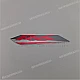 Yamaha YZF-R6 Graphisme Logo Modèle R6 Carénage Milieu Gauche OEM 13S-28391-20-00