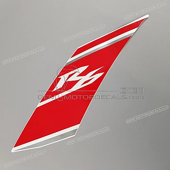 Side cowling decal, right side