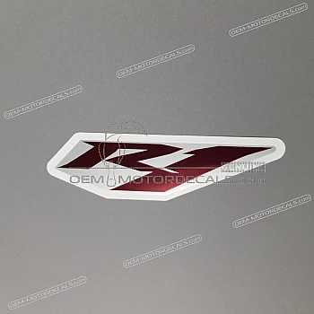 Zijkuip R1 embleem