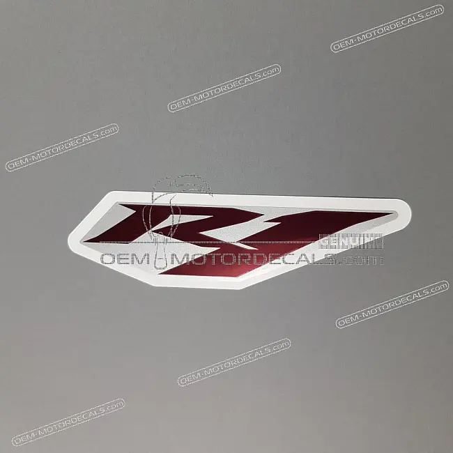 Yamaha YZF-R1 Seitenverkleidung R1 Emblem OEM 14B283681000