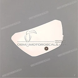 Front cowling decal
