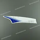 Emblema del carenado izquierdo XT660X, lado izquierdo
