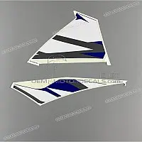 YAMAHA Pegatina XT para toma de aire, lado derecho 1D2-2137D-00-00
