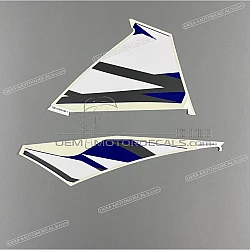 Side cowling decals set, right side