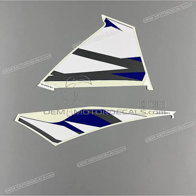 Yamaha XT660X Air Scoop Grafica XT Lato Destro OEM 1D22137D0000 Autentico Adesivo di Fabbrica