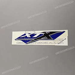 Side cowling decal