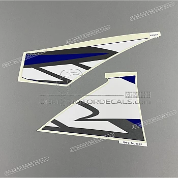 Juego de pegatinas para panel lateral , lado derecho