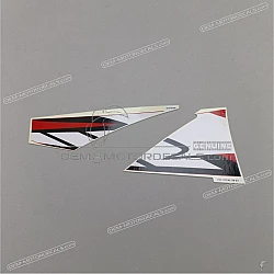 Side cowling decals set, right side