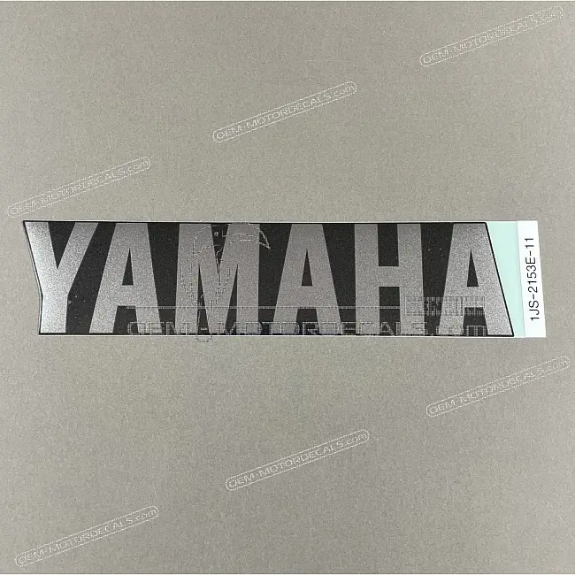 Yamaha YZF-R6 Emblema Carena Inferiore Sinistro OEM 1JS-2153E-11-00