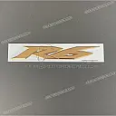 Seitenverkleidung R6 Emblem, linke Seite