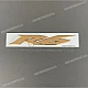 Yamaha YZF-R6 Side Cowling R6 Emblem Left Side OEM 1JS-2839B-00-00